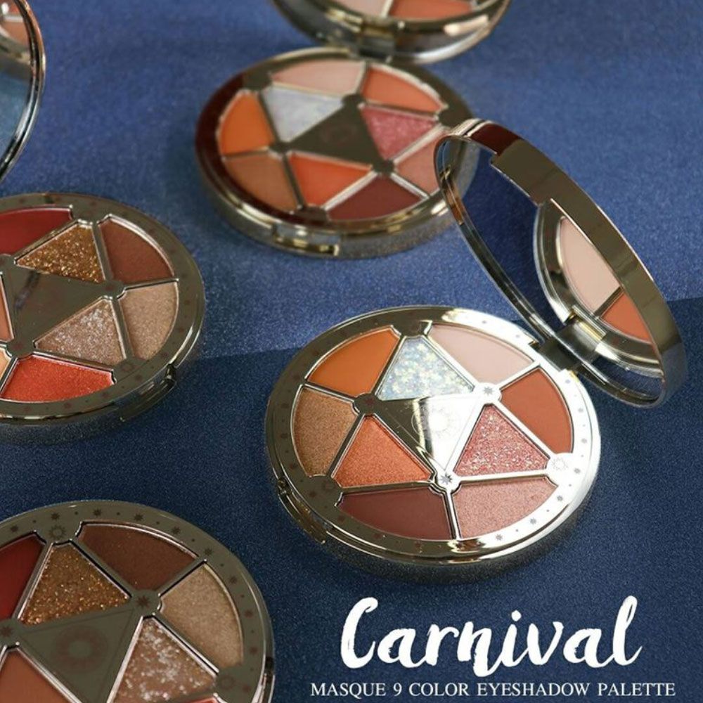 Màu Nee Cara Be Colorful Carnival 9 Color Eyeshadow Palette