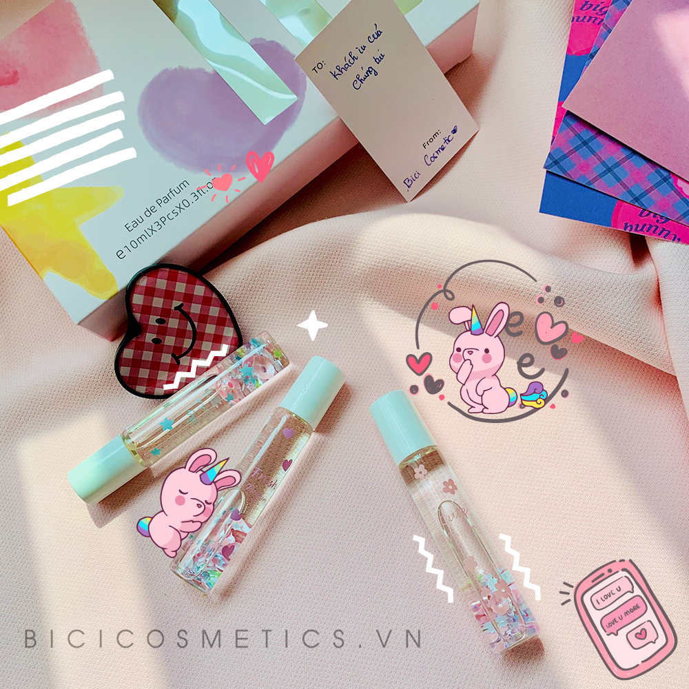Set Nước Hoa Nội Địa Trung Flower Story