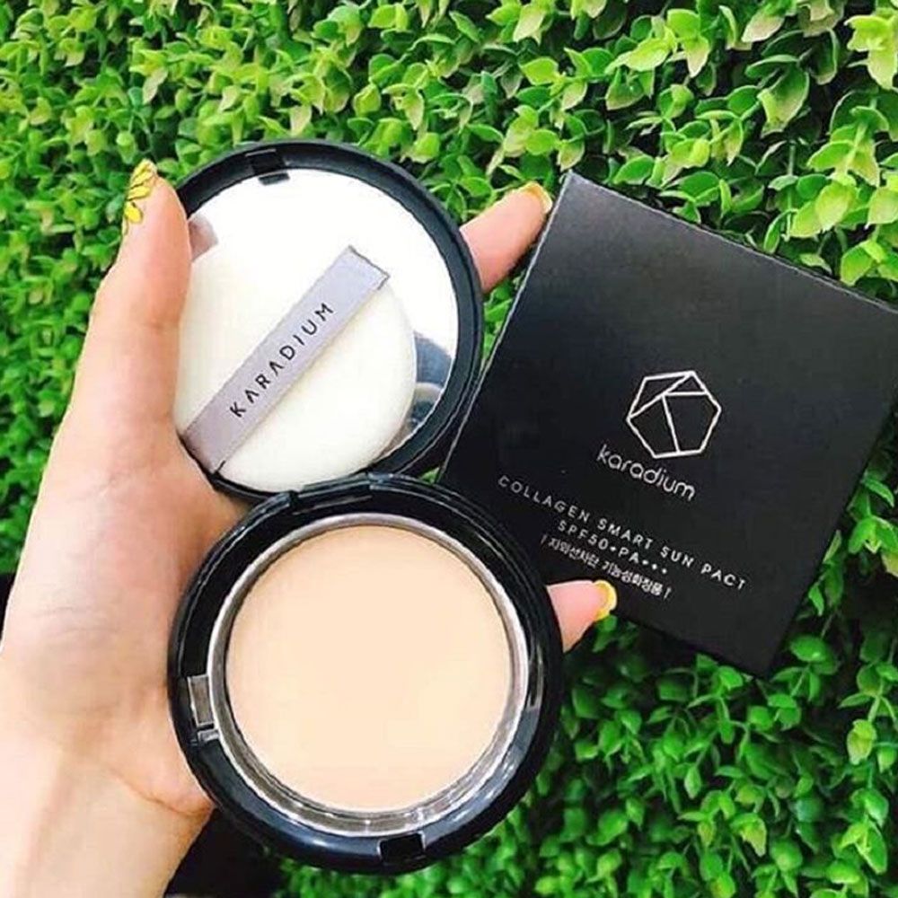Phấn Phủ Kiềm Dầu Karadium Collagen Smart Sun Pact
