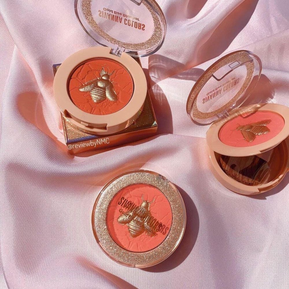 Phấn Má Hồng Sivanna Colors Gold Bee Blusher HF6036