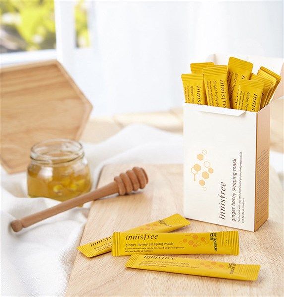 Mặt Nạ Ngủ Innisfree Ginger Honey Sleeping Mask (Lẻ 1 gói)