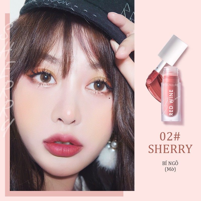 Má Hồng Kem FOCALLURE Hangover Red Wine Blusher | FA-89