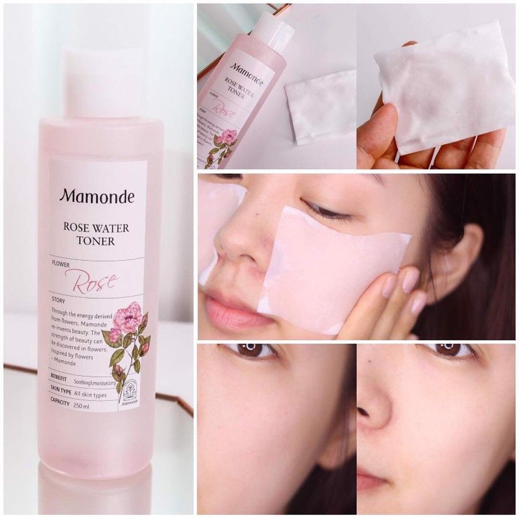  Nước Hoa Hồng MAMONDE Rose Water Toner 90.97% (150ml/250ml) 