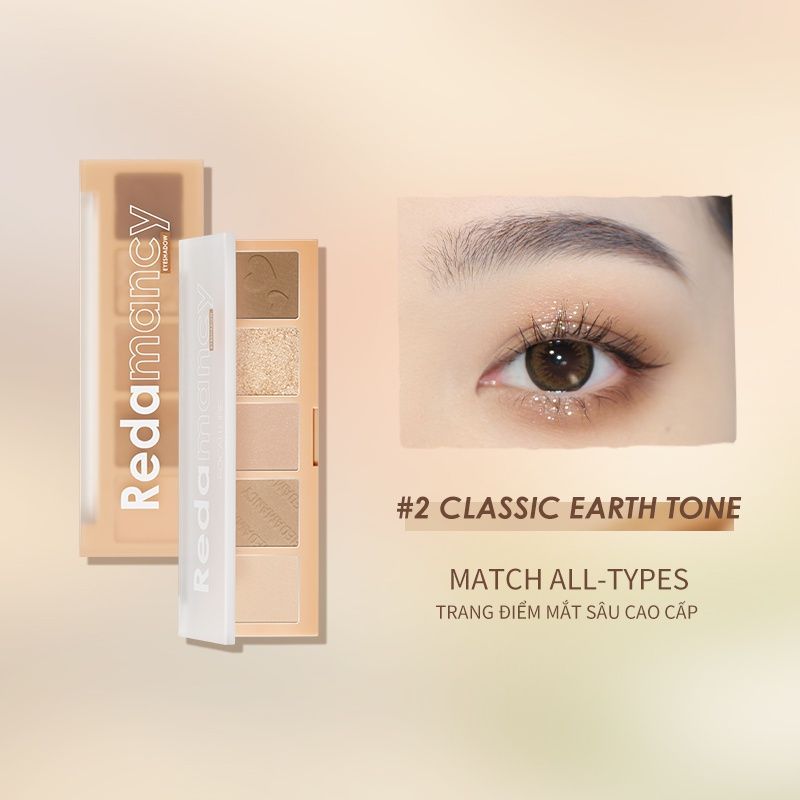 Bảng Phấn Mắt 5 Màu Bền Màu Lâu Trôi FOCALLURE Five Shades Eyeshadow Palette | FA354
