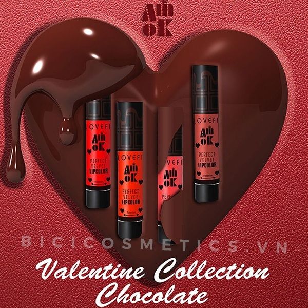 AMOK Lovefit Chocolate Perfect Velvet Lip Color