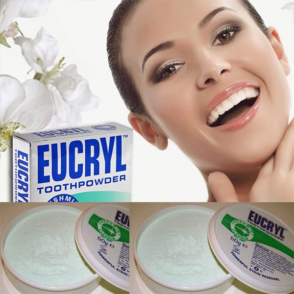 Bột Tẩy Trắng Răng Eucryl Tooth Powder