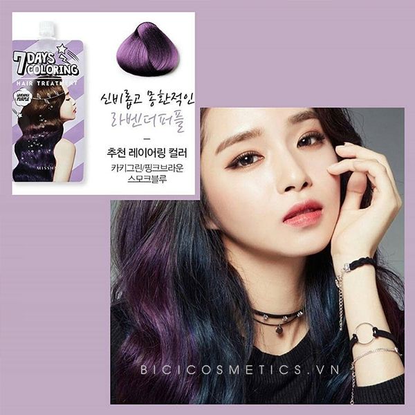 Thuốc nhuộm tóc Missha 7 Days Coloring Hair Treatment