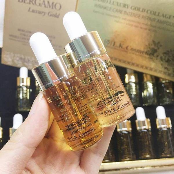 Tinh Chất Tinh Thể Vàng Bergamo Luxury Gold Collagen & Caviar