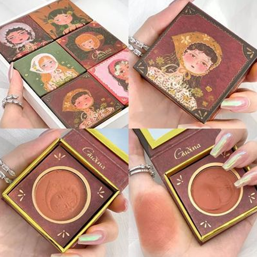 Phấn Má Hồng Kèm Gương GUICAMI Nội Địa Trung Chính Hãng