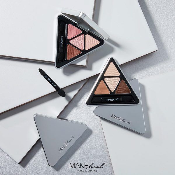 Bảng Màu Mắt 4 ô MAKEHeal Hidden Triangle Eye Palette