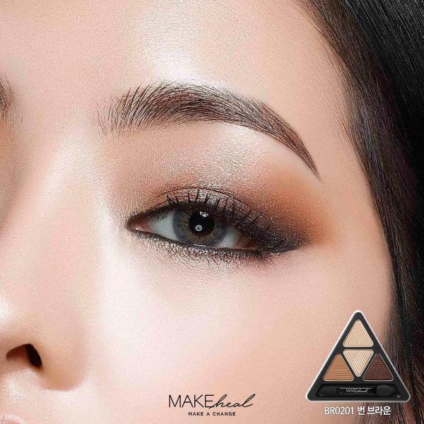 Bảng Màu Mắt 4 ô MAKEHeal Hidden Triangle Eye Palette