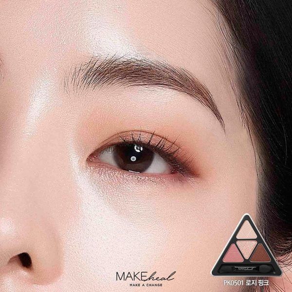 Bảng Màu Mắt 4 ô MAKEHeal Hidden Triangle Eye Palette
