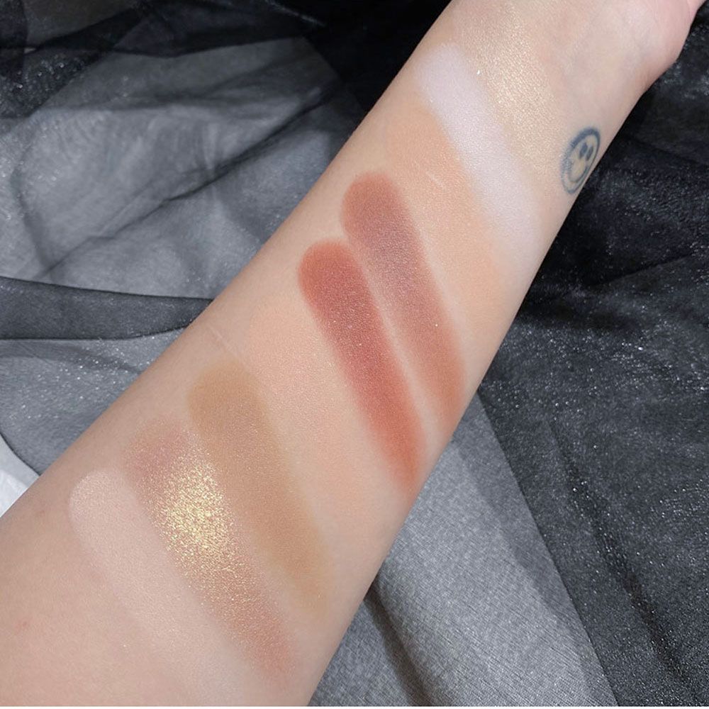 Bảng Phấn Mắt Dikalu Trà Sữa 8 Ô Màu Milk Tea Palette Nội Địa Trung Chính Hãng