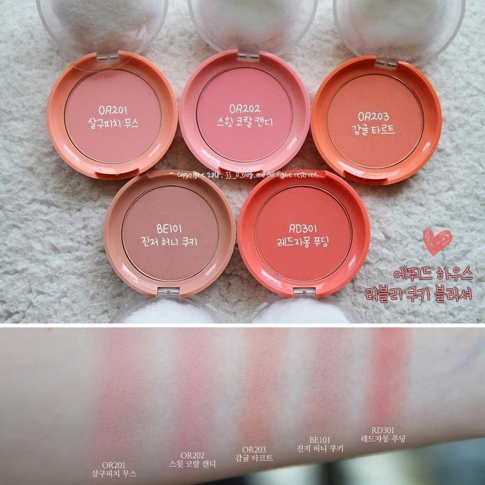  Phấn Má Hồng Etude House Lovely Cookie Blusher 