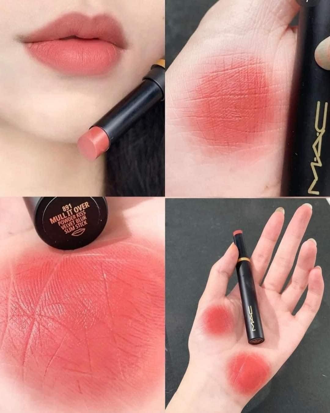  Son Thỏi Lì MAC Powder Kiss Velvet Blur Slim Stick 