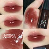  Son Tint Bóng Thỏ Đen Hồng CAPPUVINI Clarinet Lip Gloss 