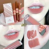  Son Kem 2 Đầu Lì-Bóng Mướt Môi CAPPUVINI Double Your Fun Lip Glaze 