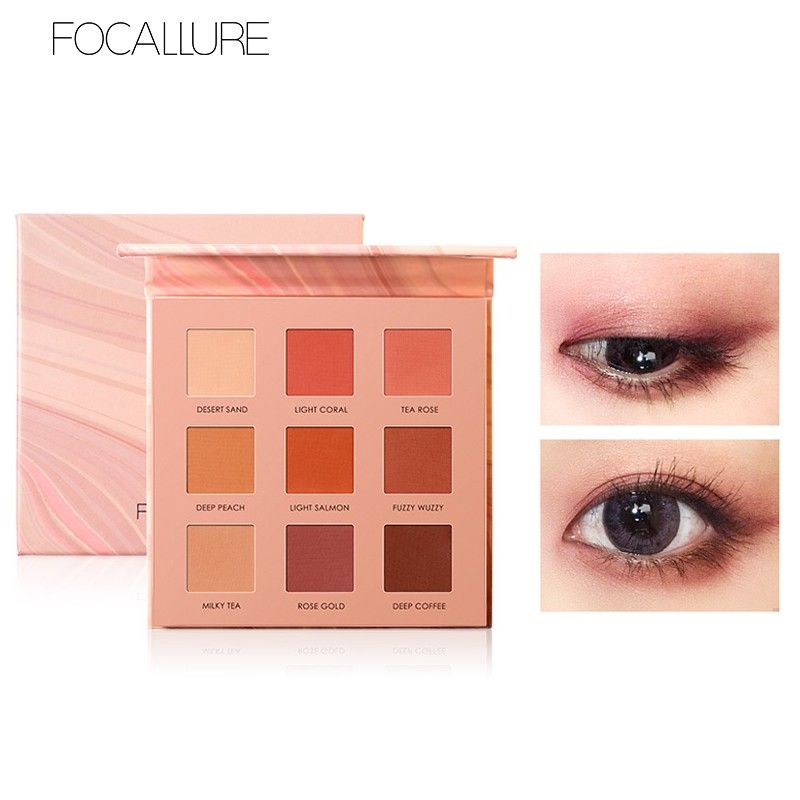  Bảng Phấn Mắt 9 Ô FOCALLURE 9-PAN Eyeshadow Palette | FA-62 