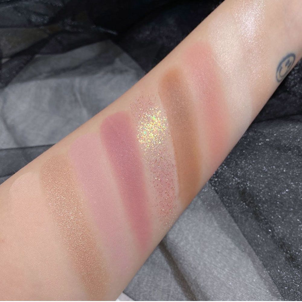 Bảng Phấn Mắt Dikalu Trà Sữa 8 Ô Màu Milk Tea Palette Nội Địa Trung Chính Hãng