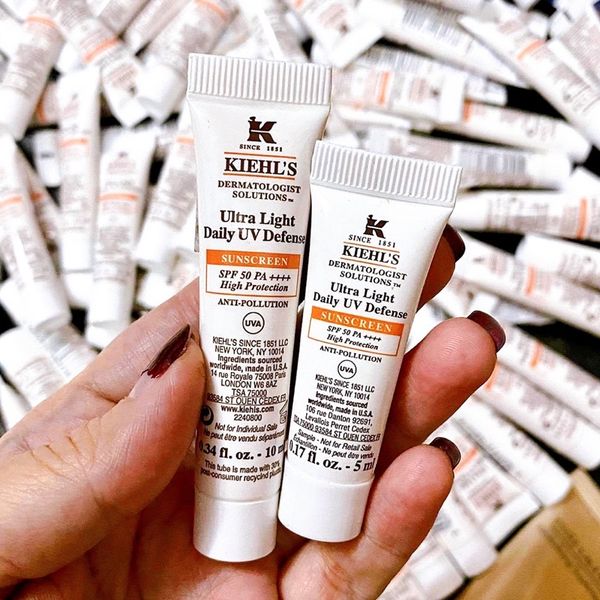  Kem Chống Nắng Mini KIEHL'S Ultra Light Daily UV Defense SPF 50 PA++++ - 10ml 