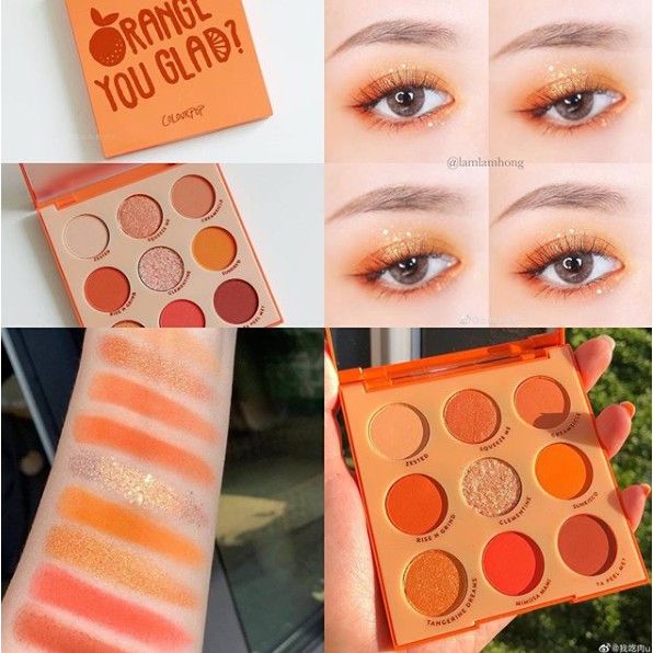  (Tổng hợp) Bảng Phấn Mắt 9 Màu COLOURPOP Eyeshadow Pressed Powder Palette 