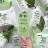  (Mẫu Mới) Sữa Rửa Mặt SIMPLE Kind To Skin Refreshing Facial Wash Gel - Có Tem Phụ 