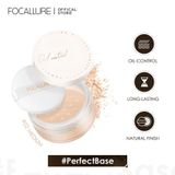  Phấn Phủ Bột Kiểm Dầu Không Thấm Nước FOCALLURE Poreless Matte Loose Powder | FA-201 