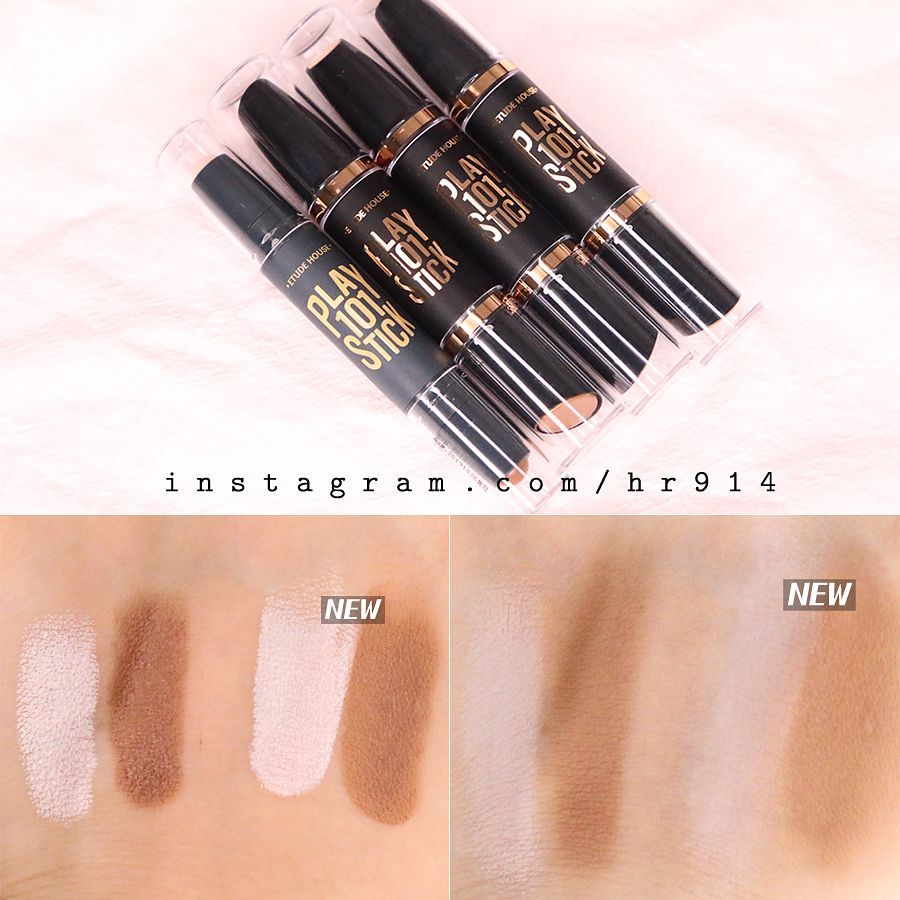 Tạo Khối DạngThỏi 2 Đầu Etude House Play 101 Stick Contour Duo - 01