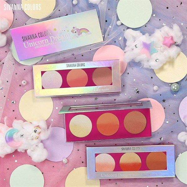 Bảng Highlighter And Blush Sivanna Colors Unicorn Dream HF2007