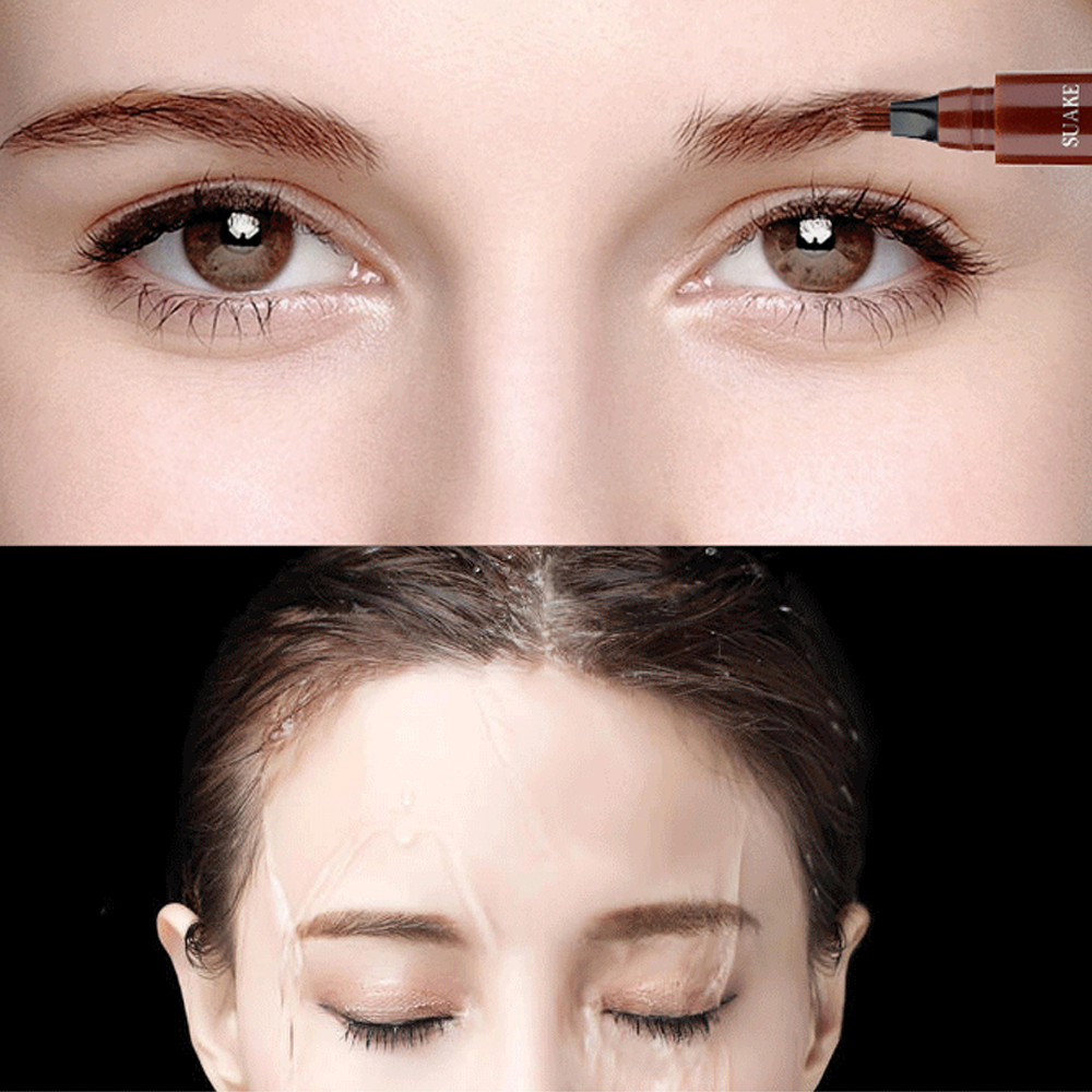 Chì Kẻ Mày Gẩy Sợi Suake 4 Ngòi Nét Mảnh Eye Brow Contouring Nội Địa Trung Chính Hãng