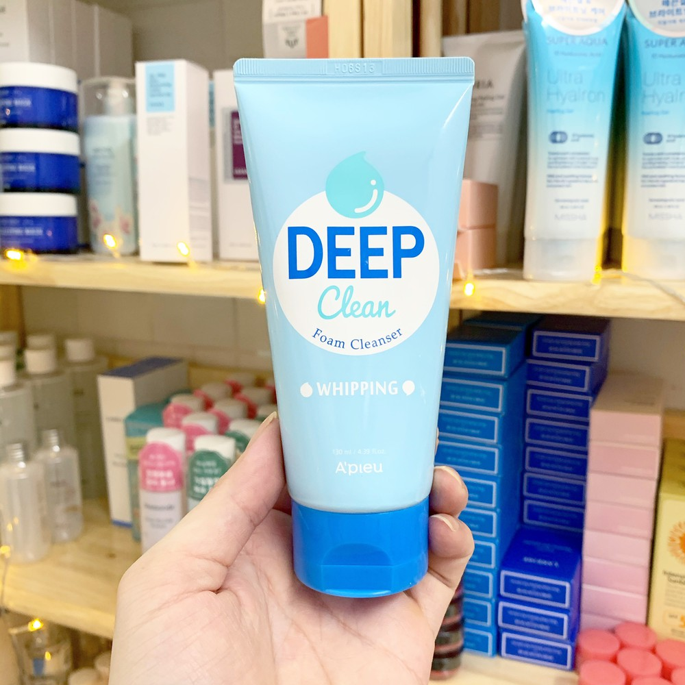  Sữa Rửa Mặt A'Pieu Deep Clean Foam Cleanser Whipping (DATE 08.2022) 