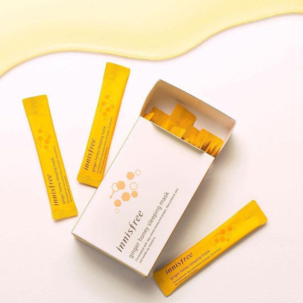 Mặt Nạ Ngủ Innisfree Ginger Honey Sleeping Mask (Lẻ 1 gói)