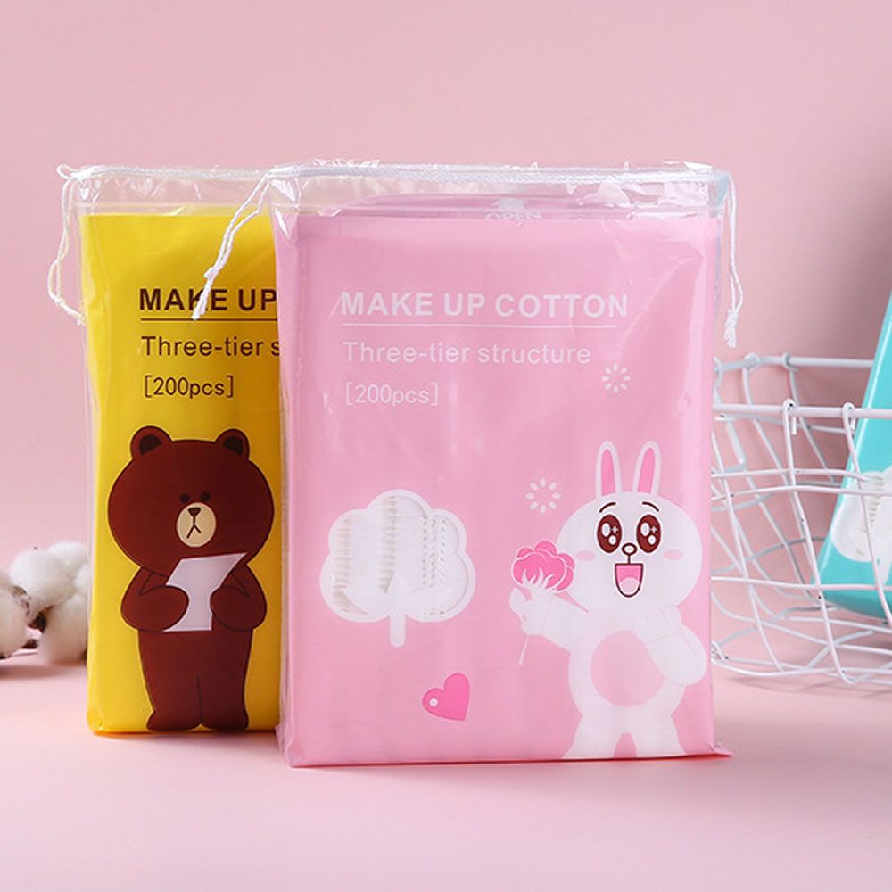 Bông tẩy trang Make Up Cotton Three-tier Structure