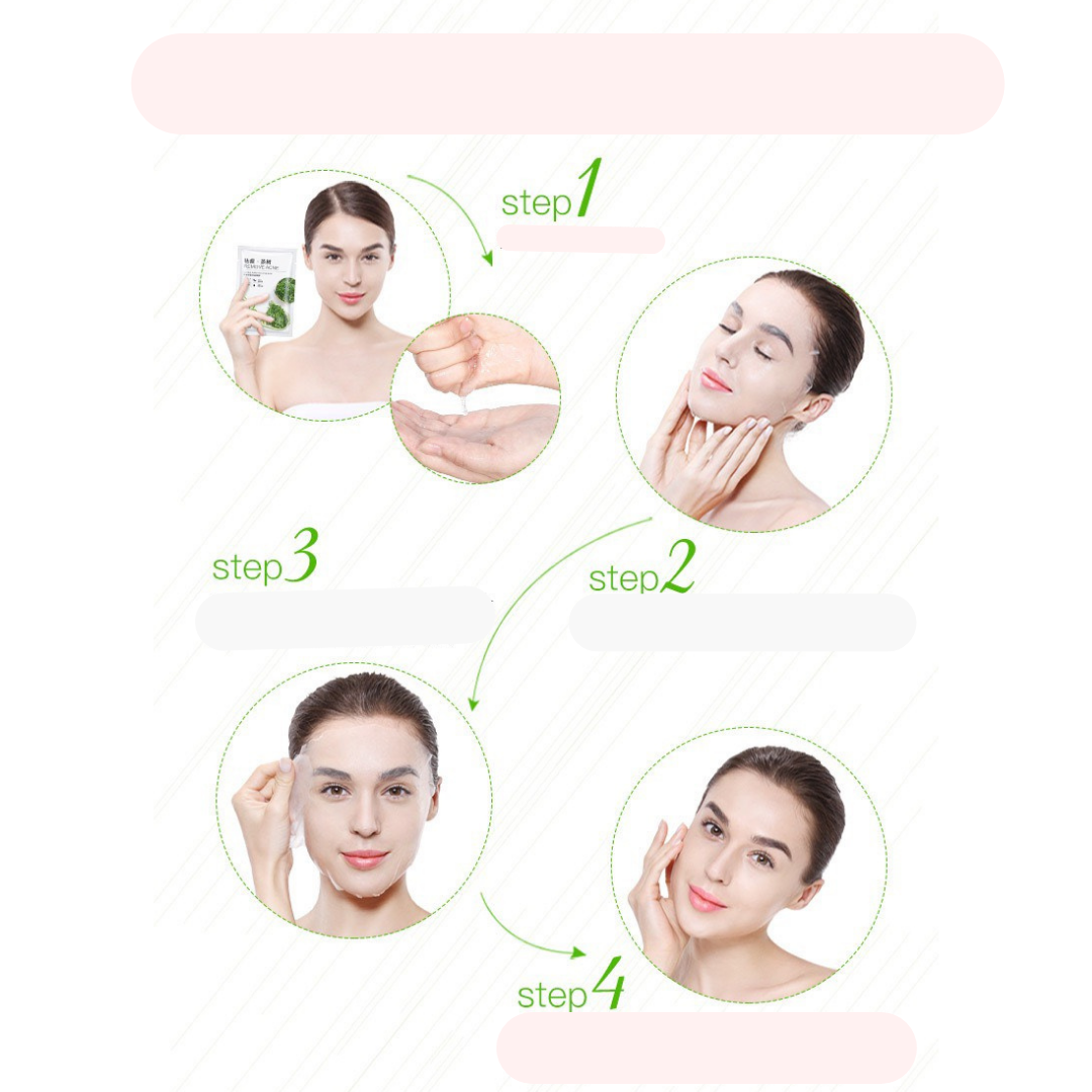  Mặt Nạ Giảm Mụn Tràm Trà BINGJU Tea Tree Removing Acne Mask Nội Địa Trung 