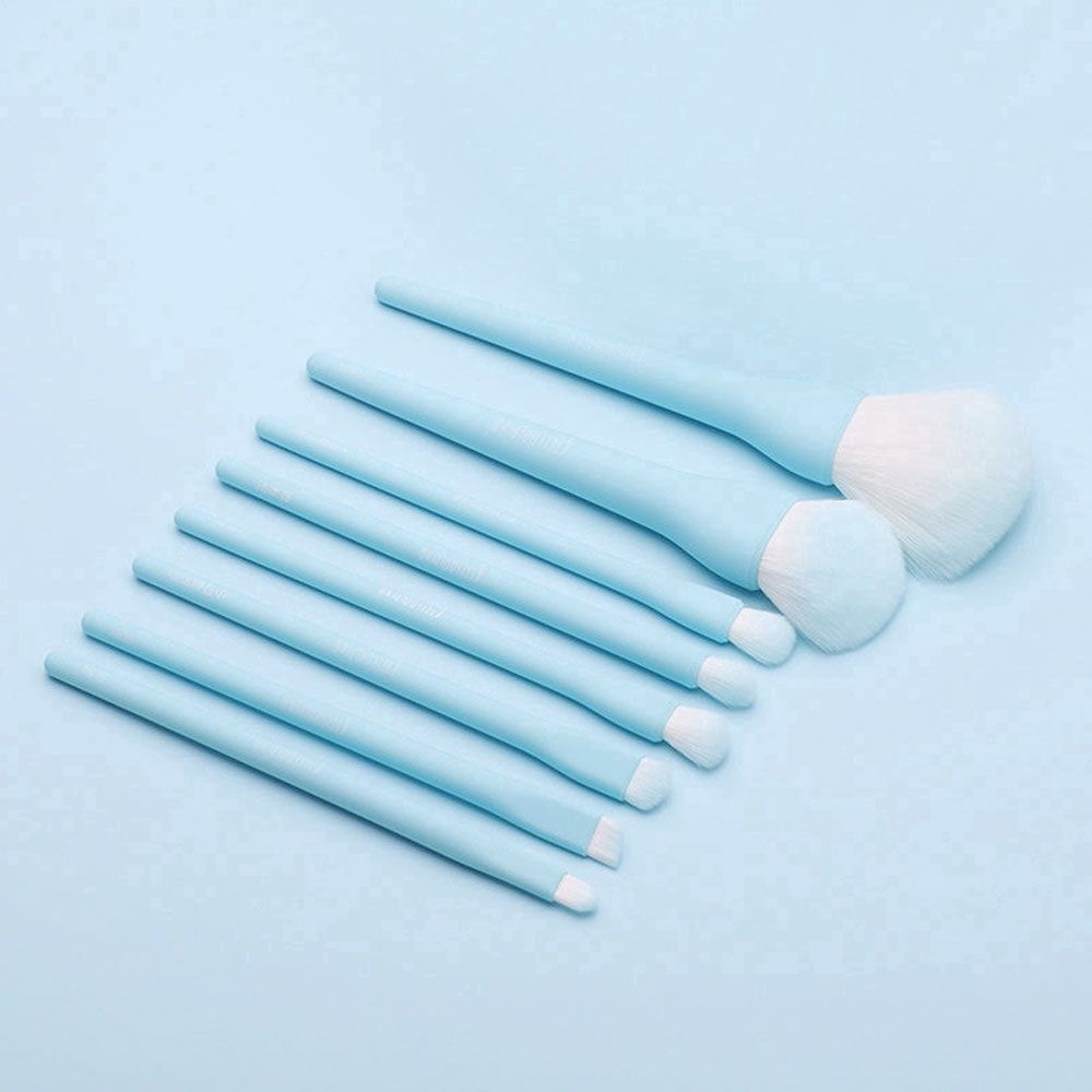 Bộ Cọ 8 Cây Stella Alpina Hồng - Xanh dương Nội Địa Trung