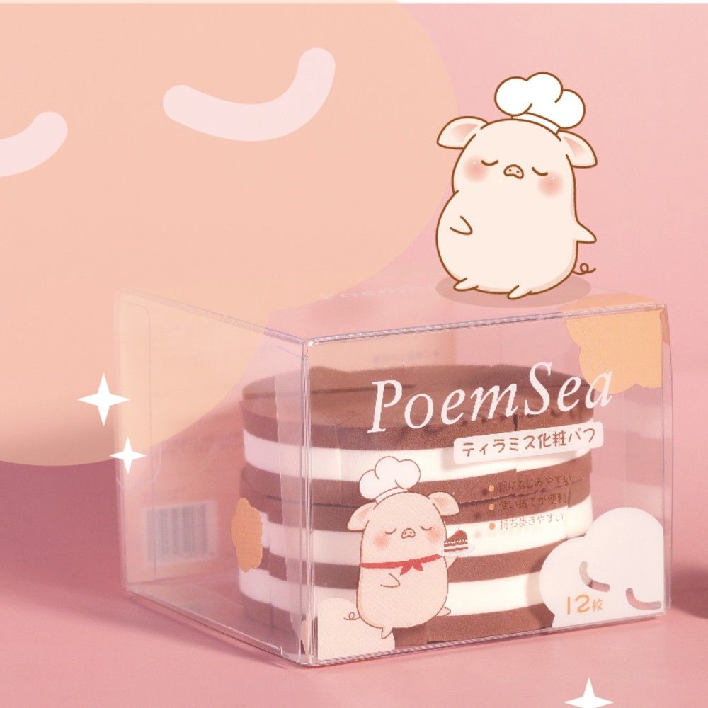 Bông Mút Mack Andy Q Soft Chocolate Cake Make Up Powder Puff Nội Địa Trung