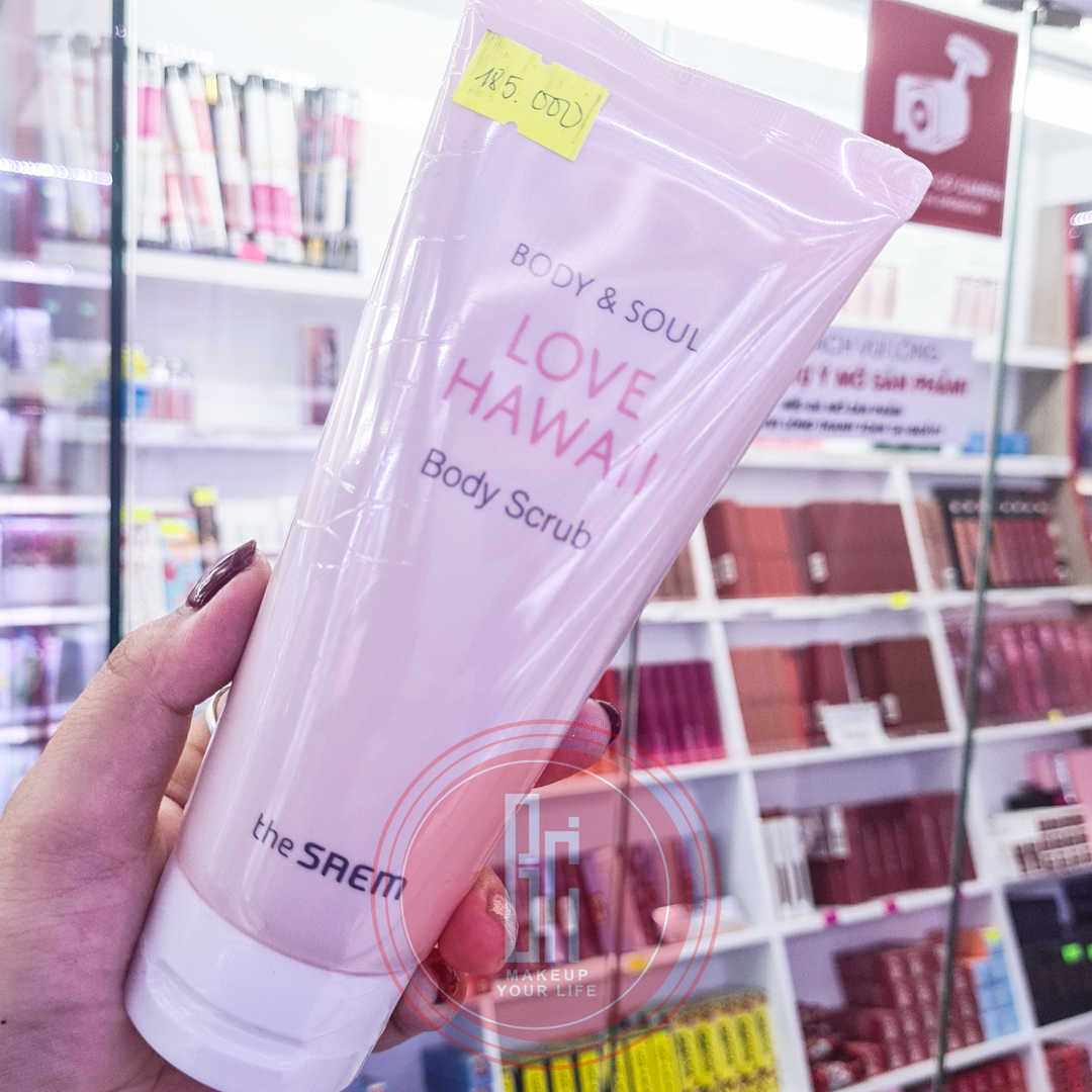  Tẩy tế bào chết Body The Saem Body & Soul Love Hawaii Body Scrub 