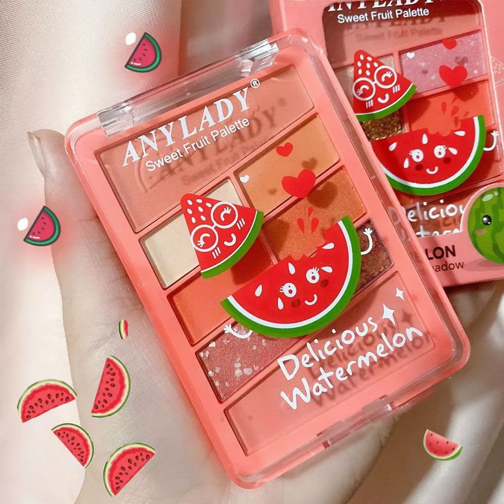 Phấn Mắt Dưa Hấu 8 Ô Nội Địa Trung Any Lady Sweet Fruit Watermelon
