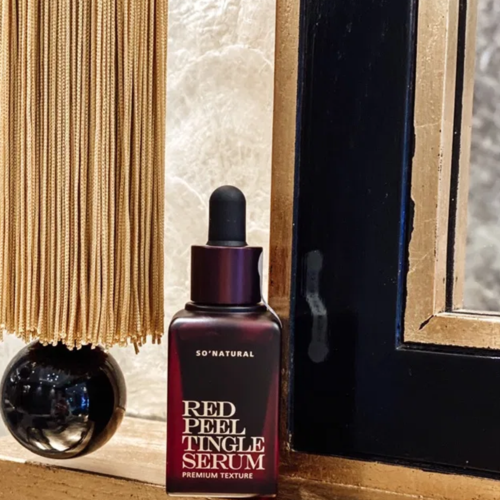 Tinh Chất Thay Da Sinh Học So’Natural Red Peel Tingle Serum Premium Texture