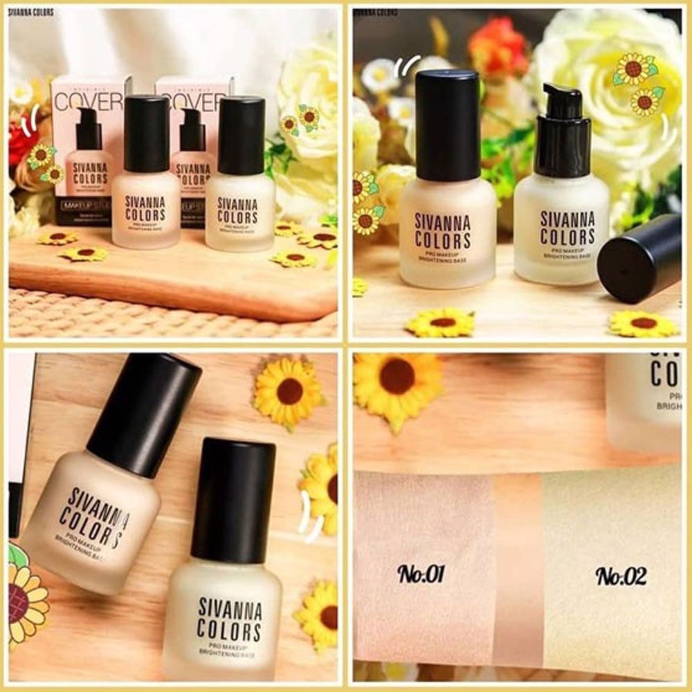 Kem Lót Sivanna Colors Pro Makeup Brightening Base HF5019