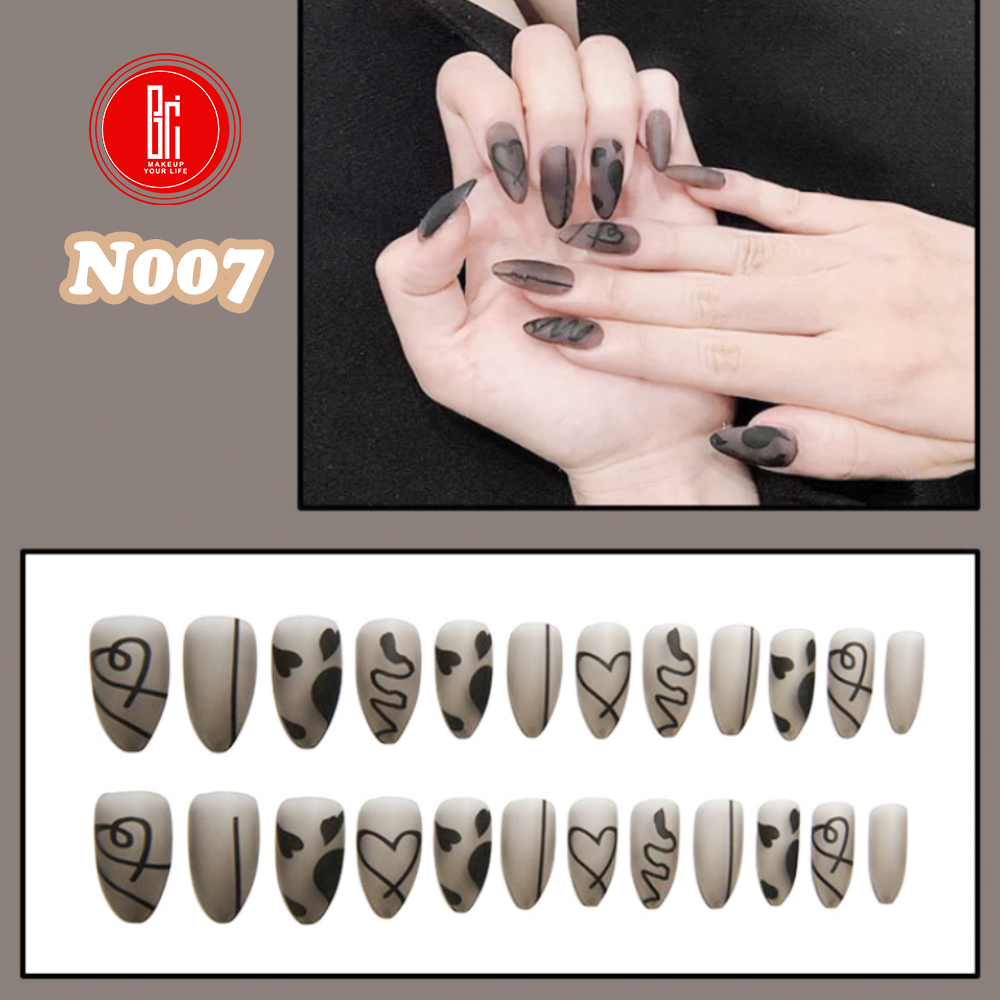  Bộ Nails Móng Tay Giả Chống Thấm Nước NĐT 