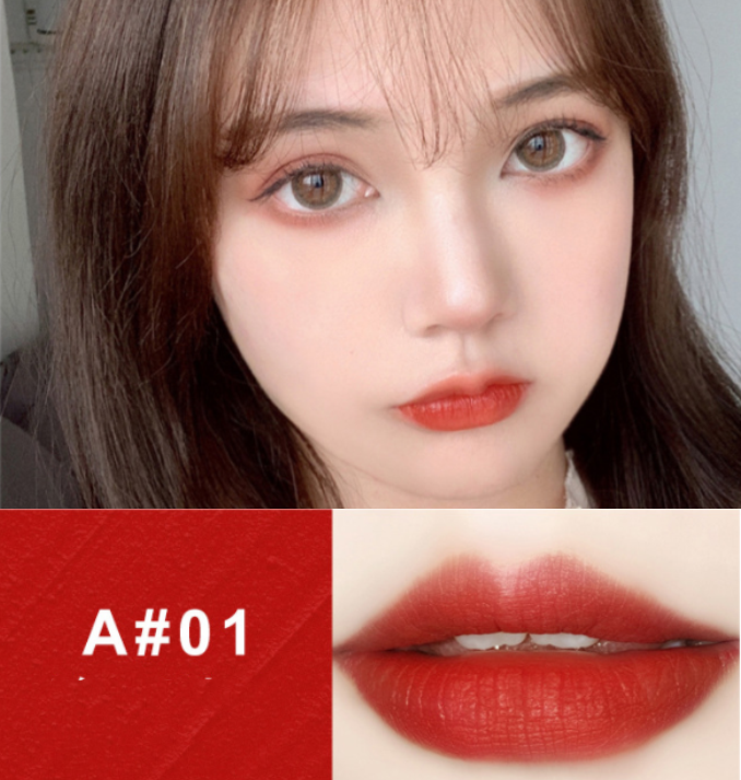 Set 3 Cây Son Kem Lì Nội Địa Trung Maffick Chestnut Velvet Lip Mud