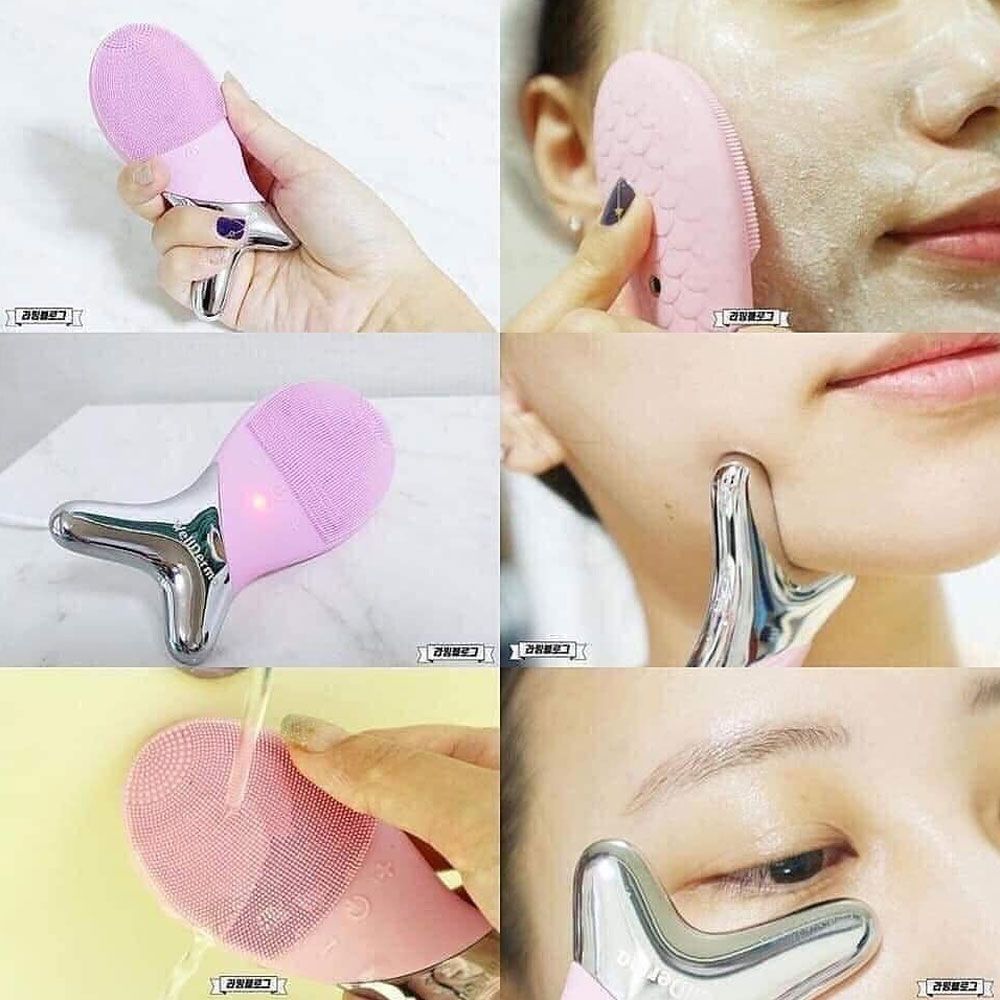 Máy rửa mặt đuôi cá WellDerma Cleansing Fish