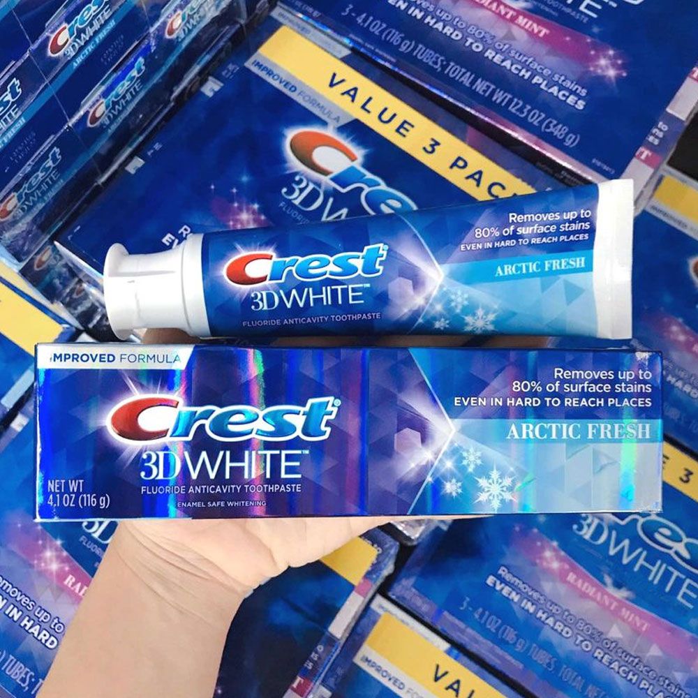 Kem đánh răng Crest 3D White Arctic Fresh