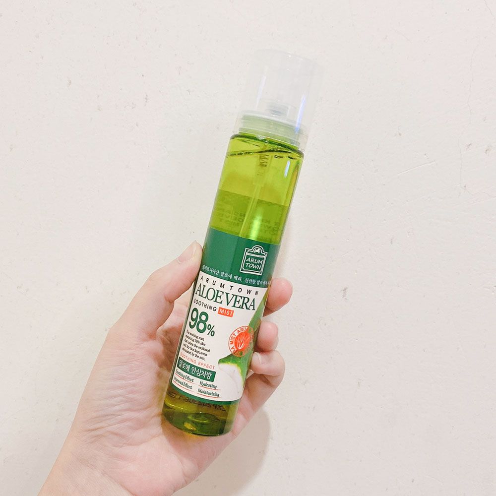  Xịt Khoáng Arumtown Aloe Vera Soothing Mist 