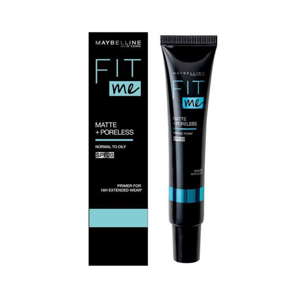  Kem Lót Kiềm Dầu Ngăn Xuống Tông MAYBELLINE Fit Me Matte + Poreless Primer SPF 20 