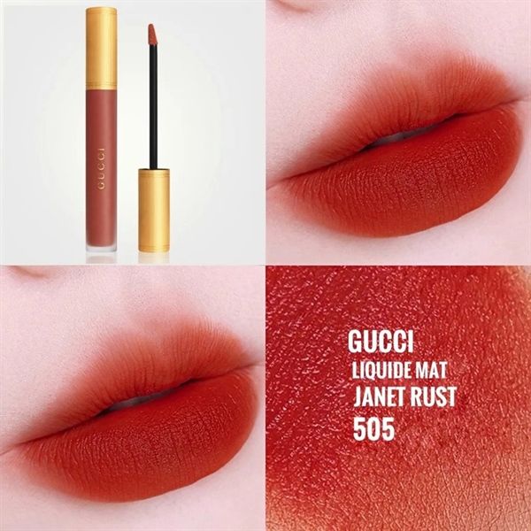  Son Kem Lì G★CCI Liquid Matte Lip Colour Transfer Proof 