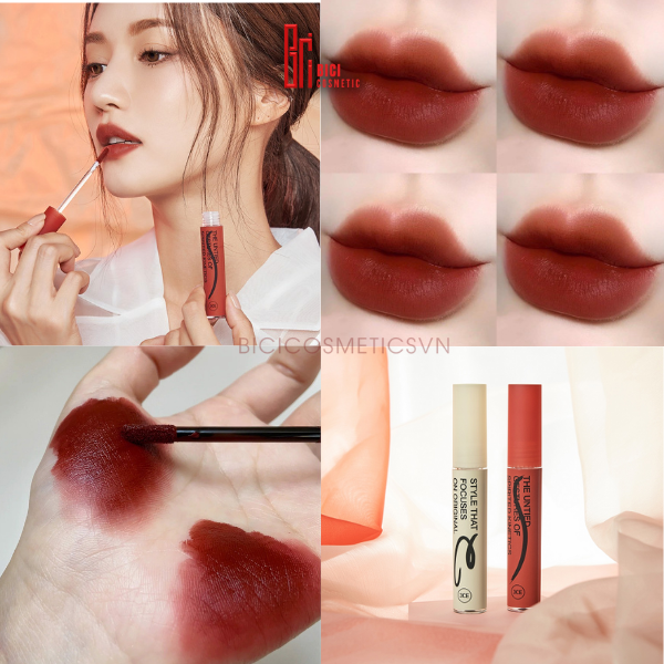  Son Kem Lì 3CE The Art Of United Gestures Velvet Lip Tint #Taupe (Phiên Bản Giới Hạn) 