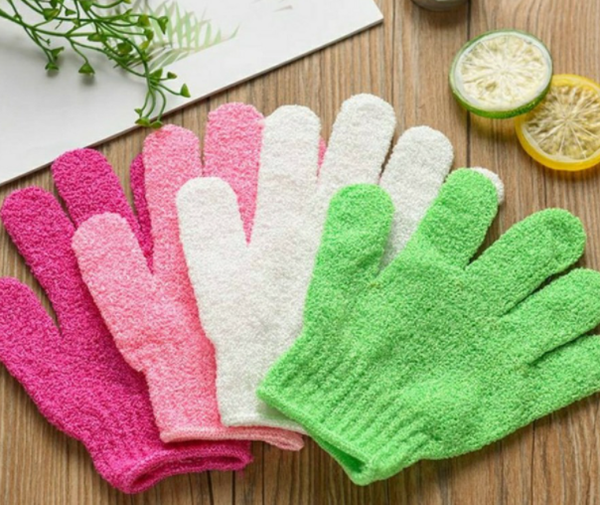 Găng Tay Tắm Tẩy Tế Bào Chết Scrubber Glove Features Nội Địa Trung 