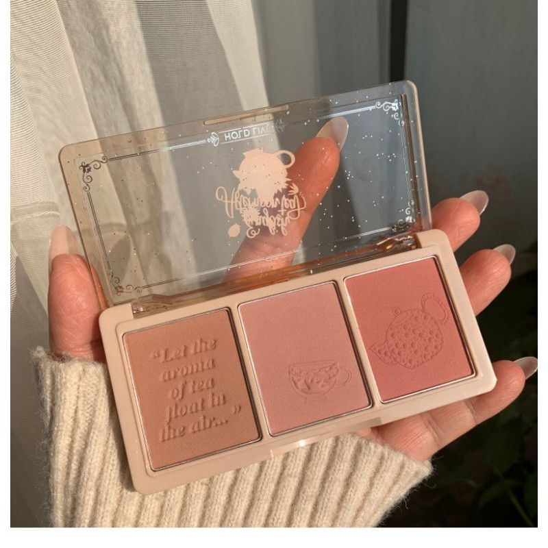 Bảng Má Hồng 3 Màu HOLD LIVE Secret Garden Blush